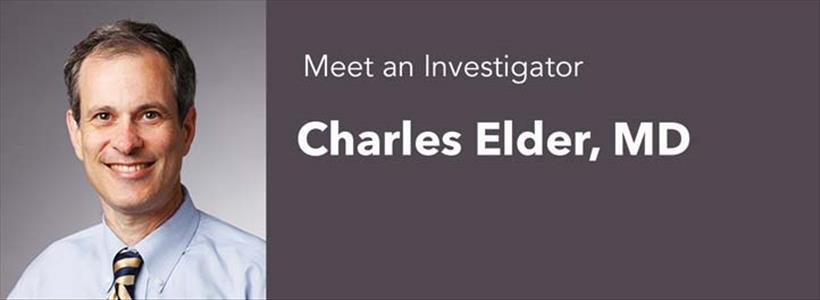 Meet an Investigator: Charles Elder