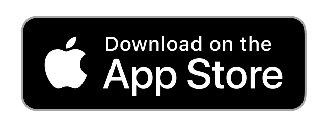 Image link of the Apple App Store download button